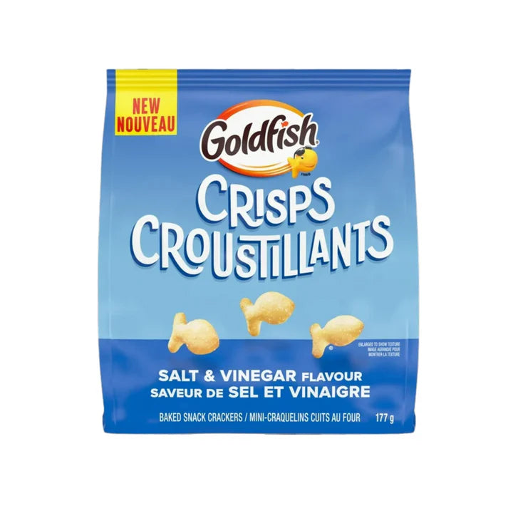 Goldfish Crisps Salt N Vinegar 180g