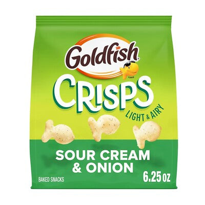 Goldfish Crisps Sour Cream & Onion 180g