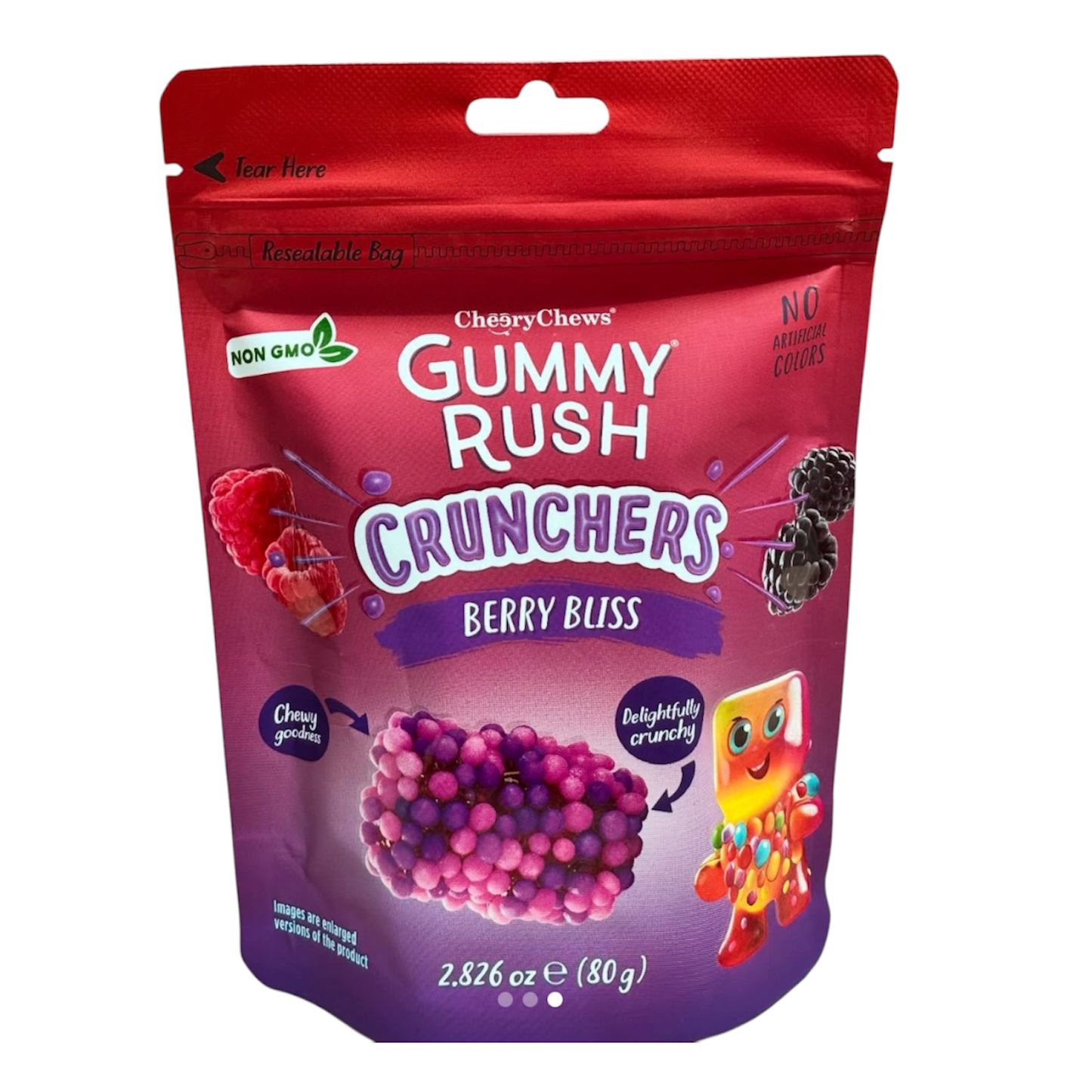Gummy Crunchers Berry Bliss 90g