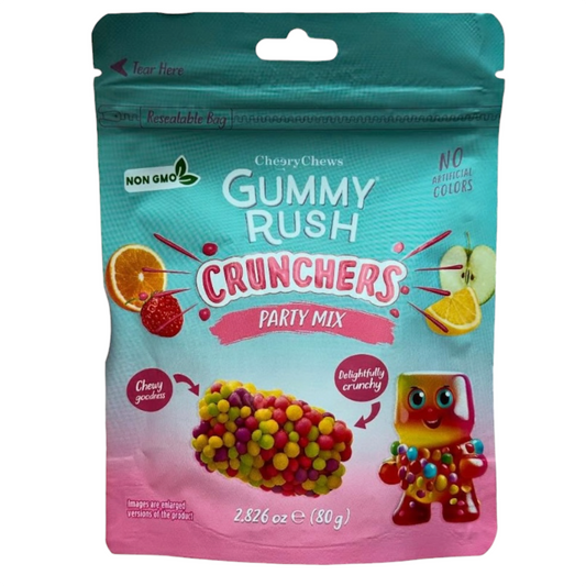 Gummy Crunchers Rainbow Mix 90g