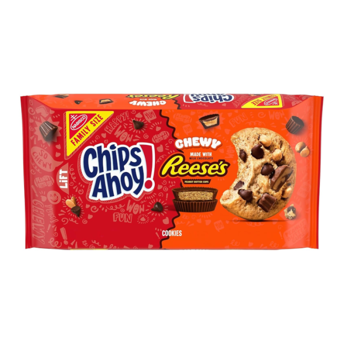 Chips Ahoy! Chewy Reese's Peanut Butter Cup Cookies 403g