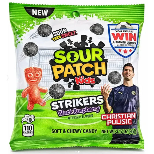 Sour Patch Kids Limited Edition Strikers Black Raspberry 90g