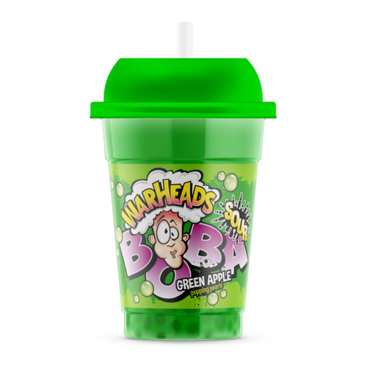 Warheads Sour Boba Green Apple 400ml