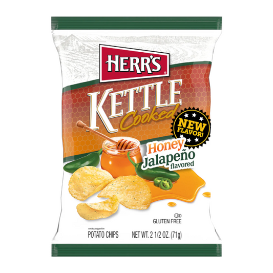 Herr's Kettle Cooked Honey Jalapeno Chips 184g