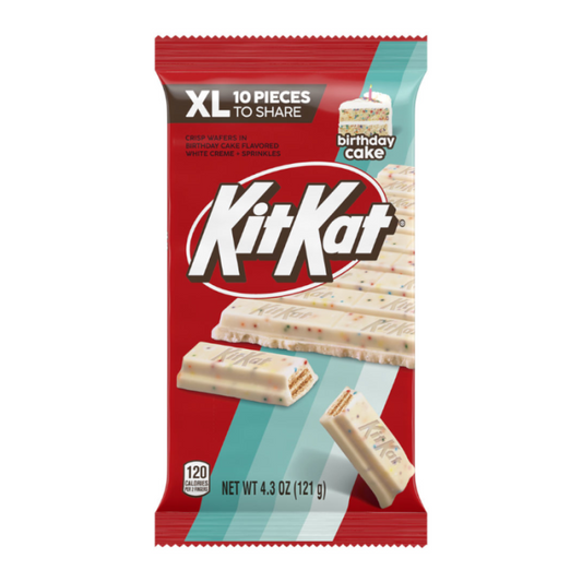 Kit Kat Limited Edition Birthday Cake XL Bar 121g