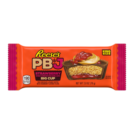 Reese's PB&J Strawberry Big Cup King Size 79g