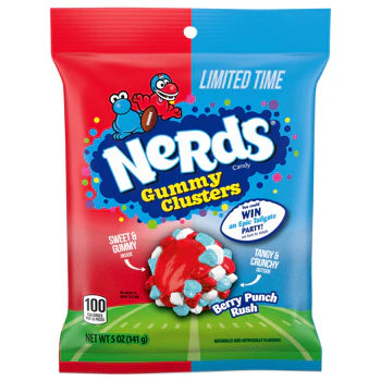 Nerds Limited Edition Berry Punch Rush Gummy Clusters 141g