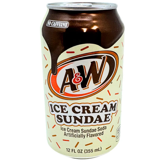 A&W Ice Cream Sundae Soda 355ml