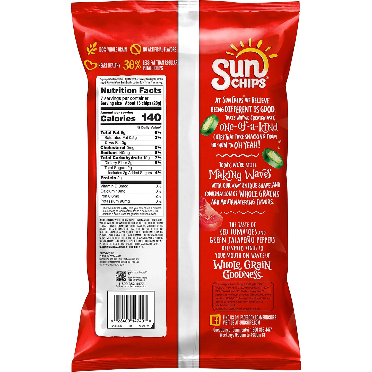 Sun Chips Garden Salsa