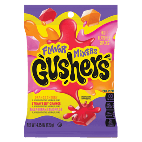 Fruit Gushers Fruit Flavour Mixers 120g