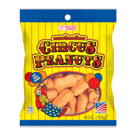 Melster Marshmallow Circus Peanuts Banana 113g