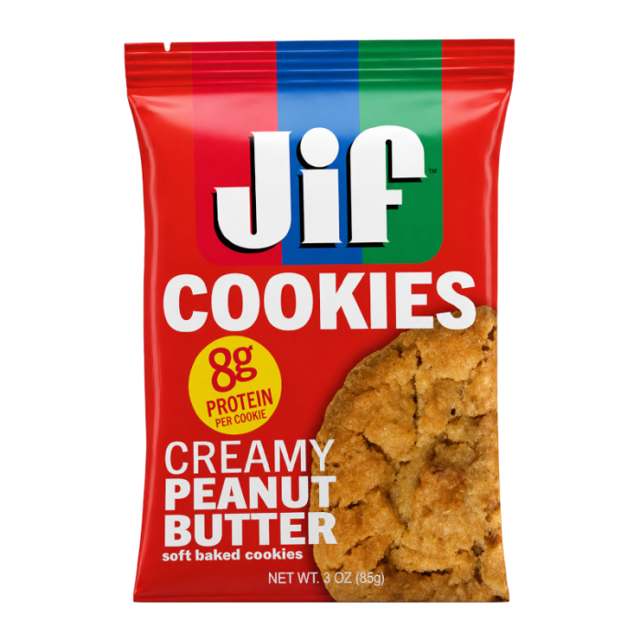 JIF Soft Baked Cookies Creamy Peanut 85g