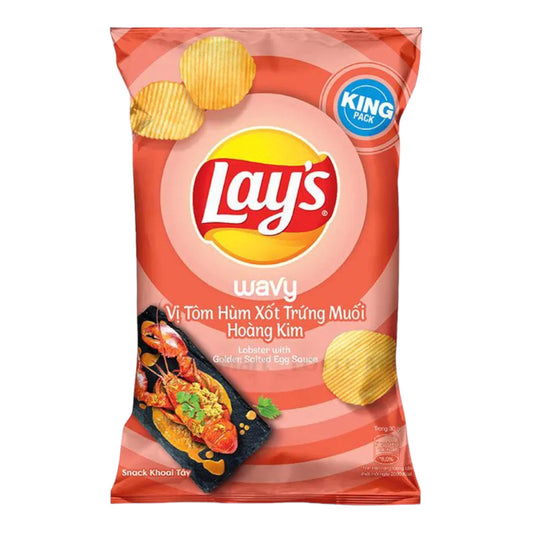LAYS LOBSTER WITH GOLDEN SALTED EGG SAUCE King Size Vietnam