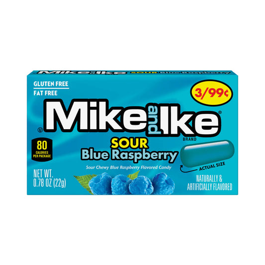Mike & Ike Sour Blue Raspberry 120g