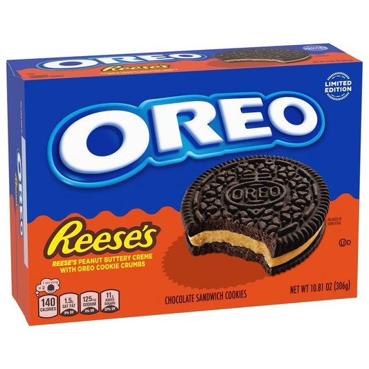 Oreo Reese's Peanut Butter Sandwich Cookies 303g