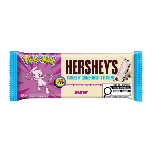 Hershey's Special Edition Pokemon Cookies n Crème Bar 43g