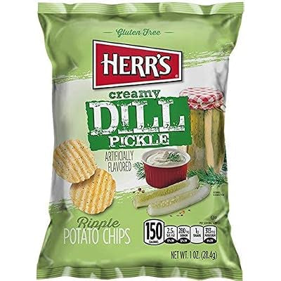 Herr's Creamy Dill Potato Chips 42.5g