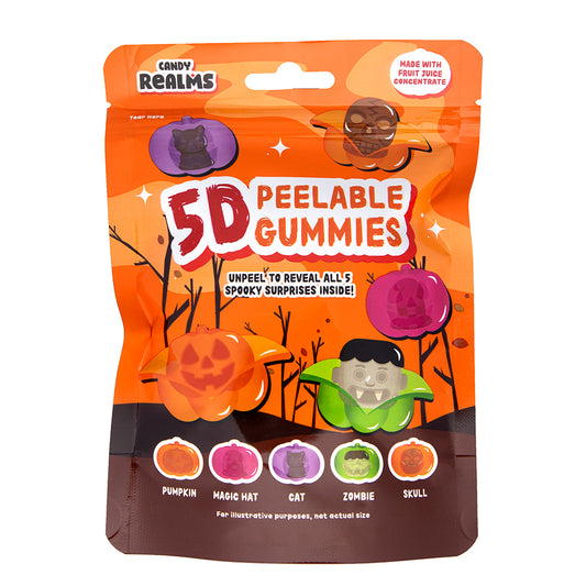 5D Peelable Halloween Gummies 60g