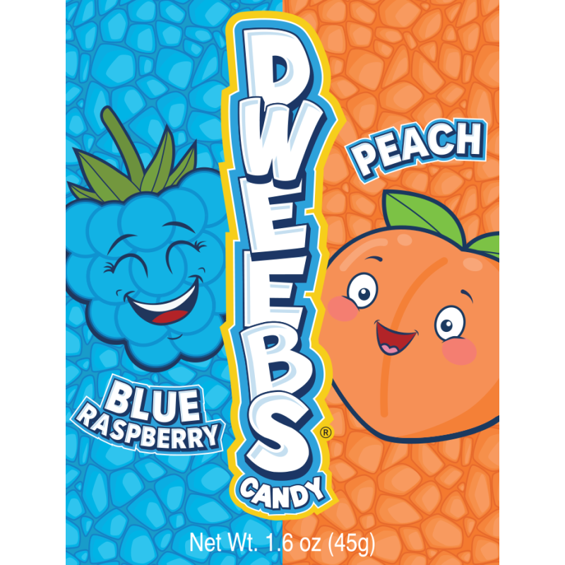DWEEBS Blue Raspberry/Peach 45g