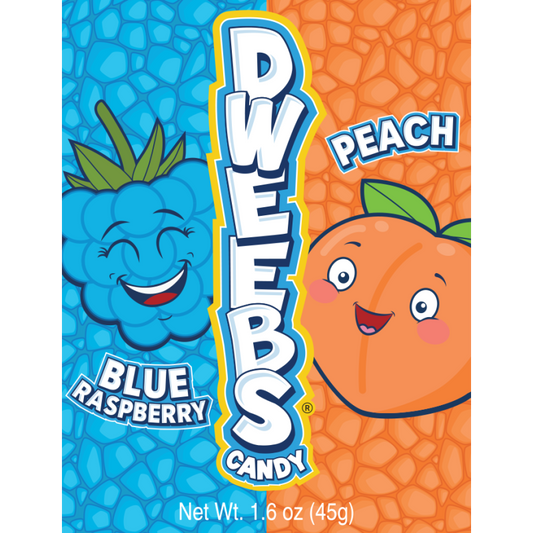 DWEEBS Blue Raspberry/Peach 45g