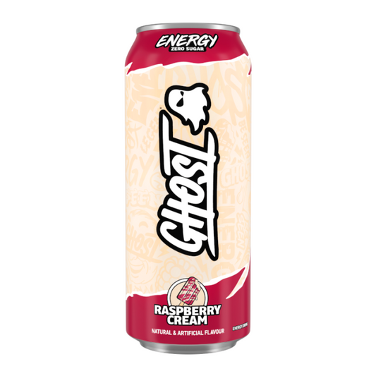 Ghost Raspberry Cream Zero Sugar 500ml
