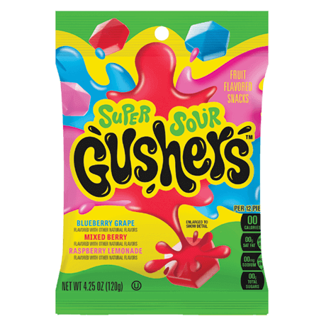 Fruit Gushers Sour Berry 120g