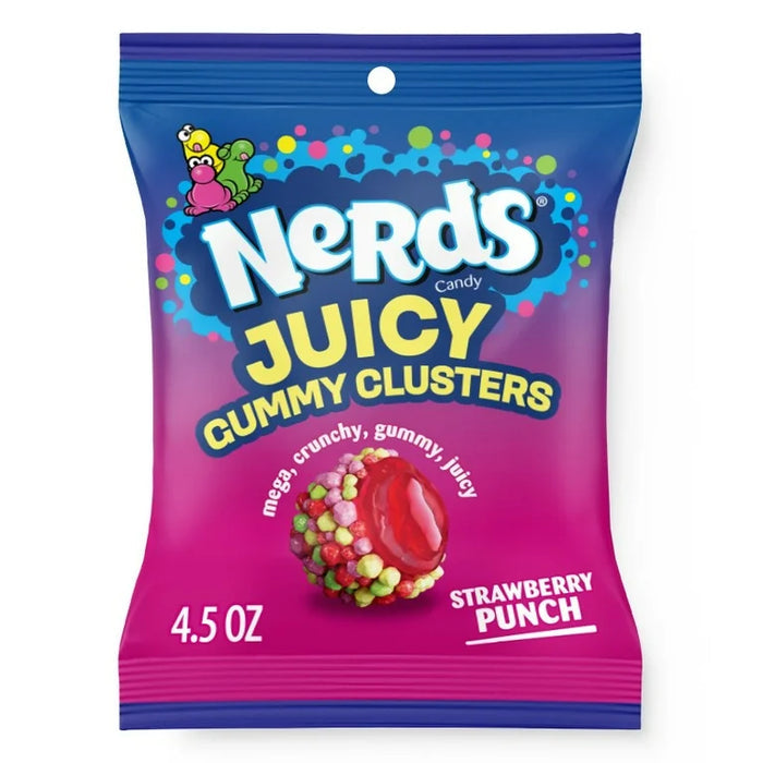 Nerds Juicy Gummy Clusters 128g