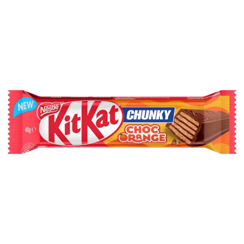 KitKat Chunky Choc Orange 45g Australia