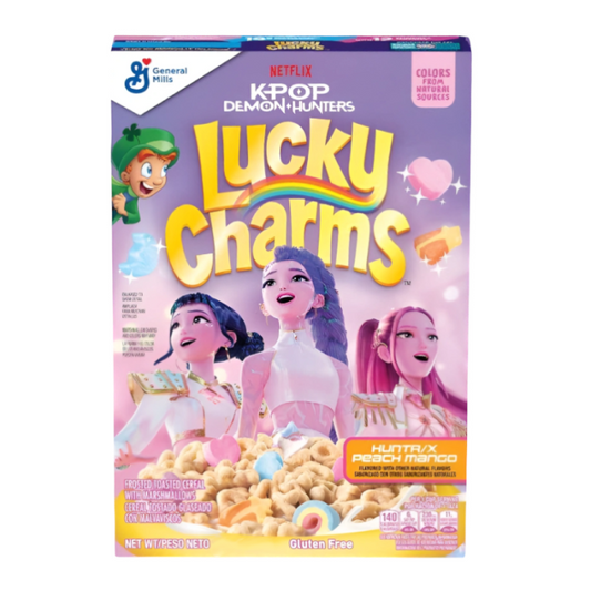 Lucky Charms KPop HUNTRIX Peach Mango 298g