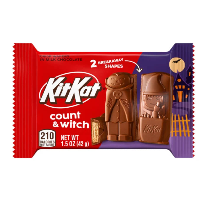 Kit Kat Halloween Count & Witch Bar 42g