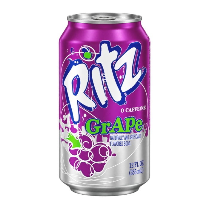 Ritz Grape Soda 355ml