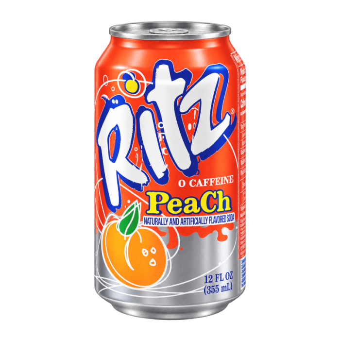 Ritz Peach Soda 355ml