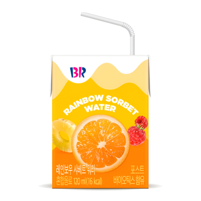 Baskin Robbins Rainbow Sorbet Water 120ml