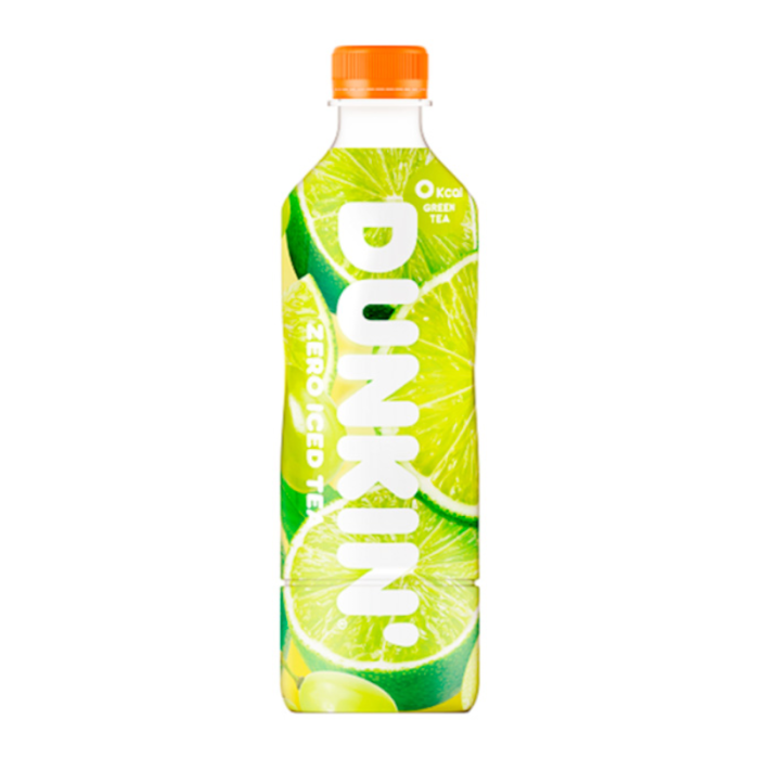 DUNKIN Zero Sugar Iced Tea Shine & Lime 500ml