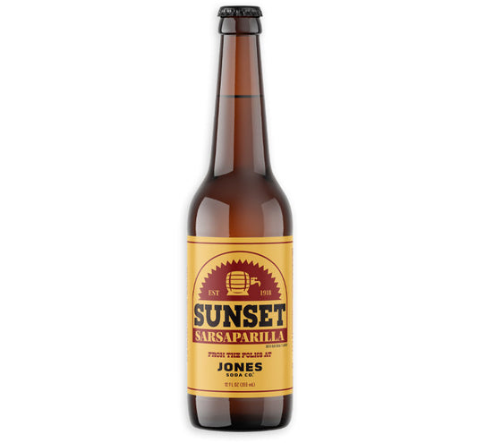 Jones Soda x FALLOUT Special Release Sunset Sarsaparilla 355ml