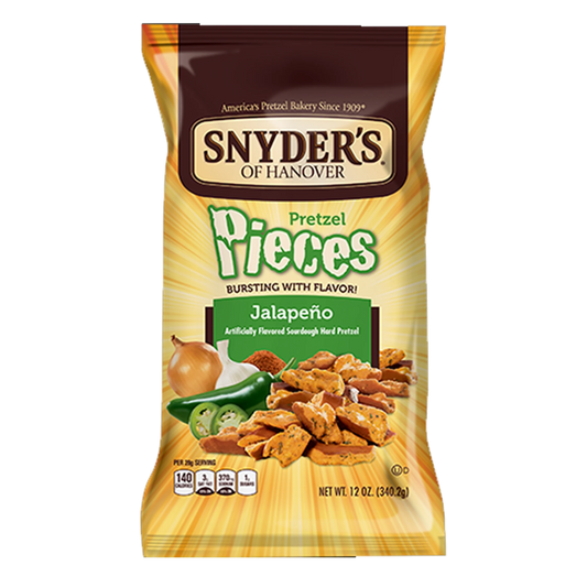 Snyder's Pretzel Pieces Jalapeno 318g