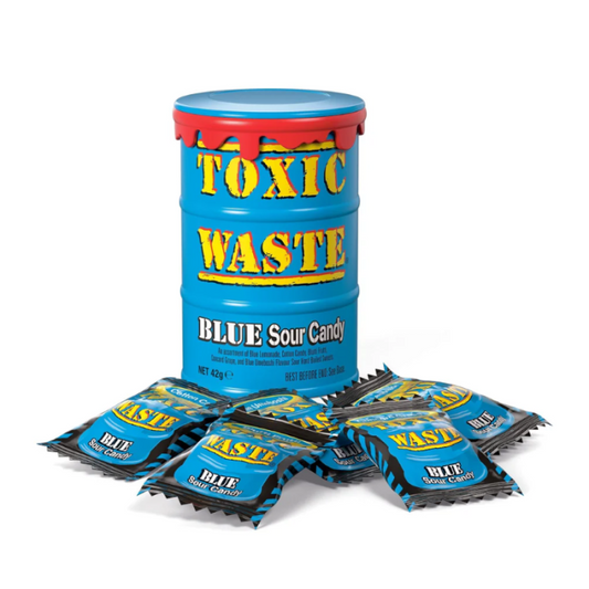 Toxic Waste Blue Drum Extreme Sour Candy 42g