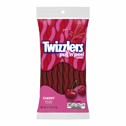 Twizzlers Cherry Pull 'n' Peel Bag 173g