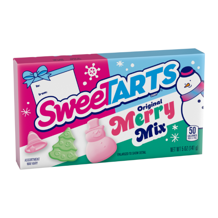 Sweetarts Merry Mix Holiday Candies 141g