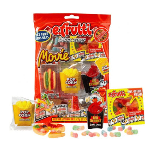 eFrutti Gummi Movie Peg Bag 77g