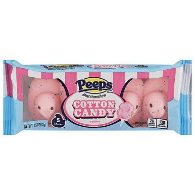 Peeps Easter Cotton Candy Chicks 5PK