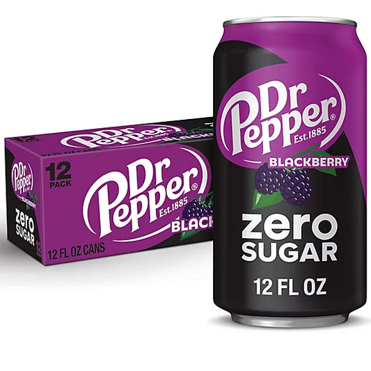 Dr Pepper Blackberry ZERO SUGAR 355ml