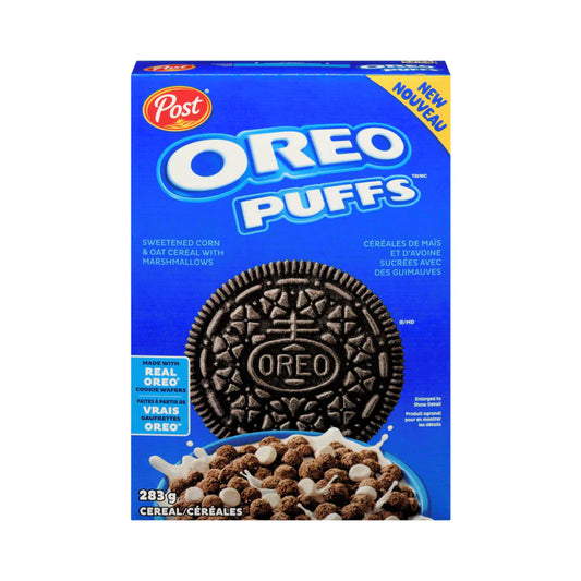 Post Oreo Puffs Cereal 283g