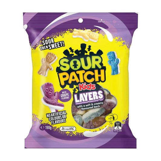Sour Patch Kids Layers 190g Australia