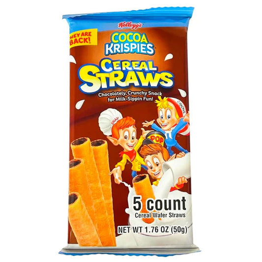 Kellogg’s Cocoa Krispies Cereal Straws 50g