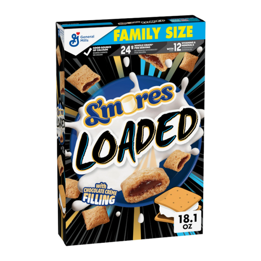 General Mills S'mores Loaded Cereal 513g FAMILY SIZE