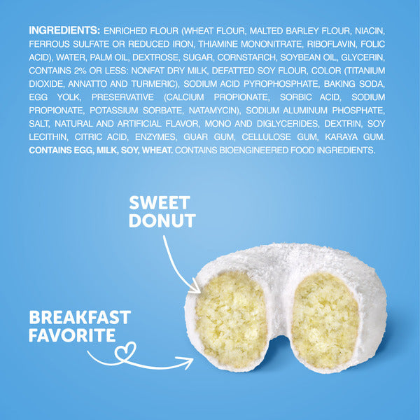 Hostess Powdered Sugar Mini Donettes 6pk