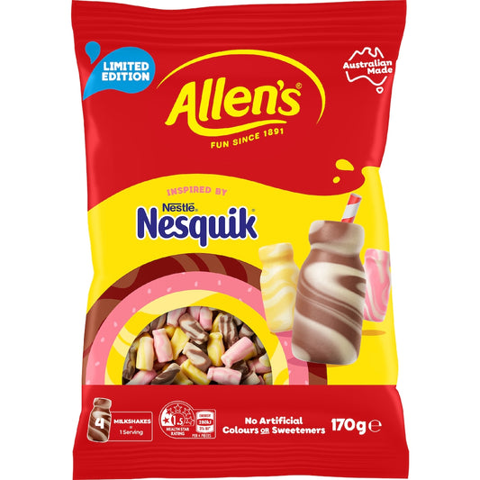 Nesquik Milkshakes 170g Australia