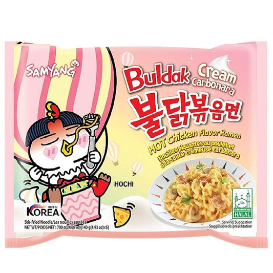 Buldak Creamy Carbonara Hot Chicken Flavour Ramen 130g