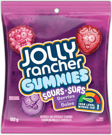 Jolly Rancher Gummies Sour Berry 182g